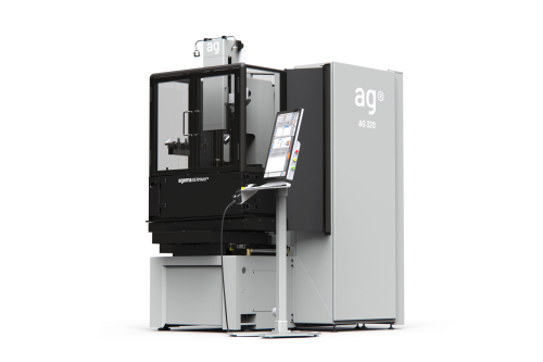 Agema Startlocherodiermaschine